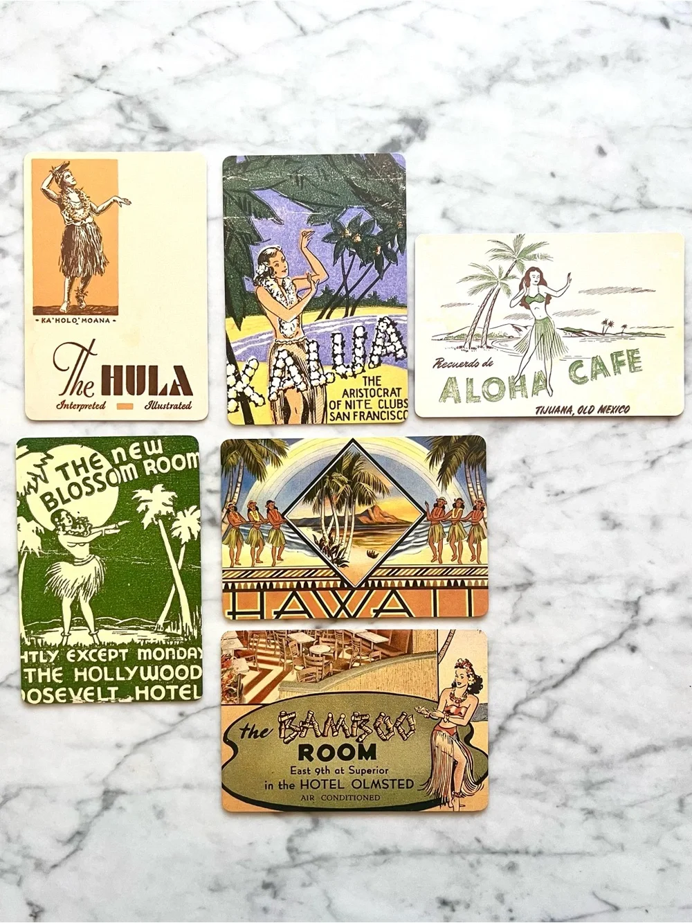 2001 Hula Honeys 30 Postcards Y2K Jim Heimann Hawaii Polynesian Hawaiian